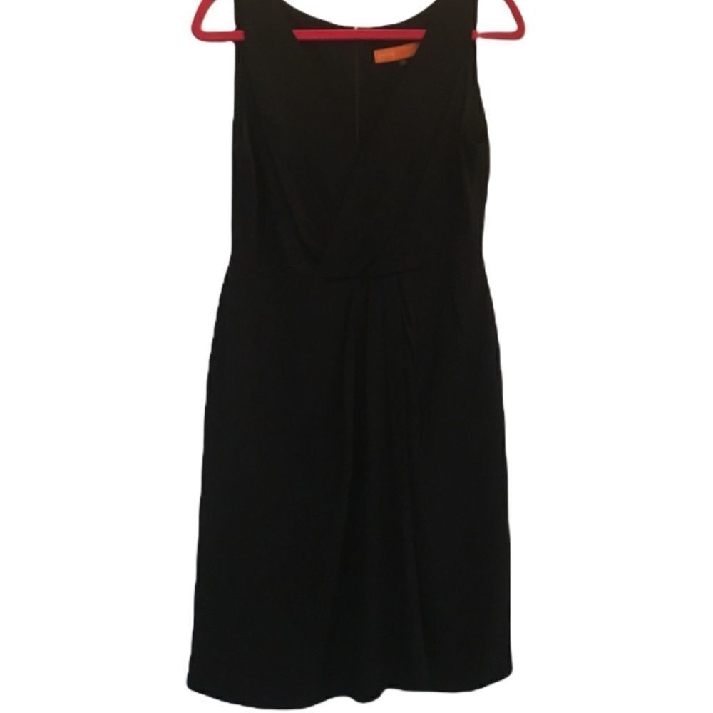 Cynthia Steffe Black Wrap Dress